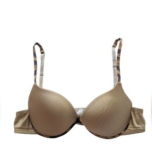 Dolce & Gabbana satin bra tan nude 34B